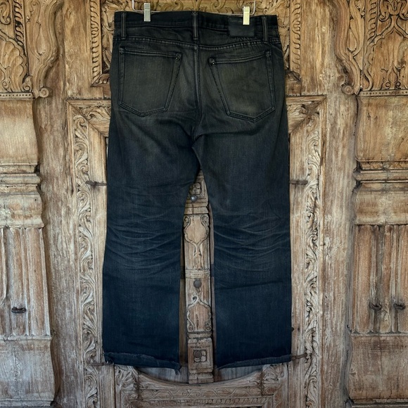 Left Field Black Selvedge Jeans - Picture 2 of 11